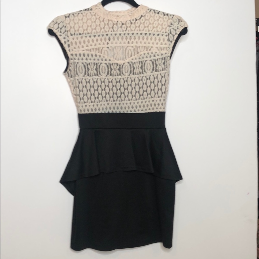 Fora Peplum dress